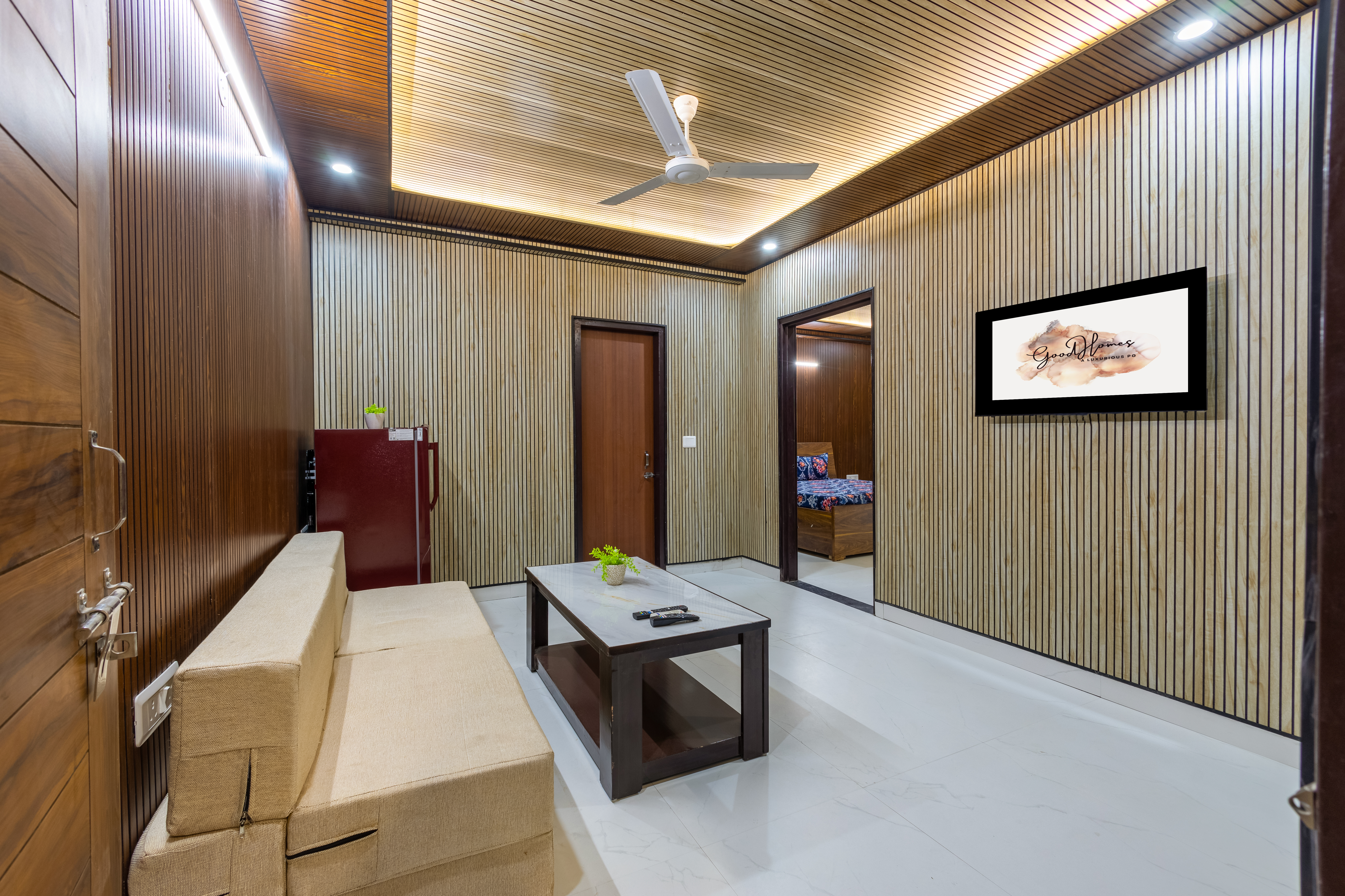 Interior of a 1 BHK apartment
